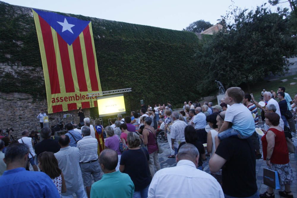 Assaig de la Diada a Girona