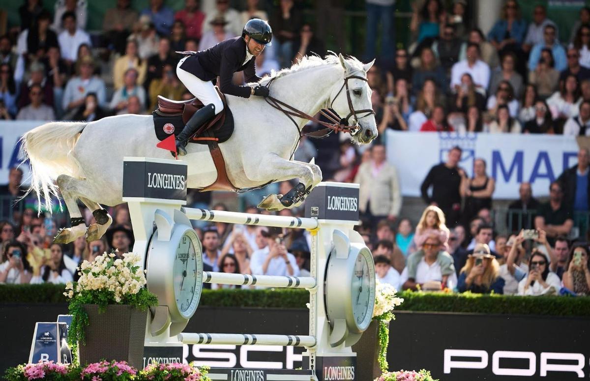 Simon Delestre conquista el Gran Premio Longines Global Champions Tour de Madrid en una jornada con protagonismo también español en el CSI1*.