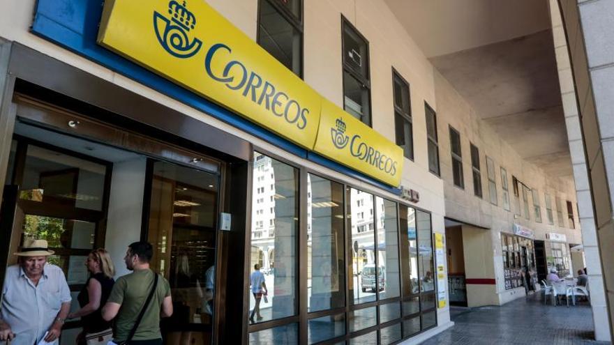 La oficina de Correos de Benidorm