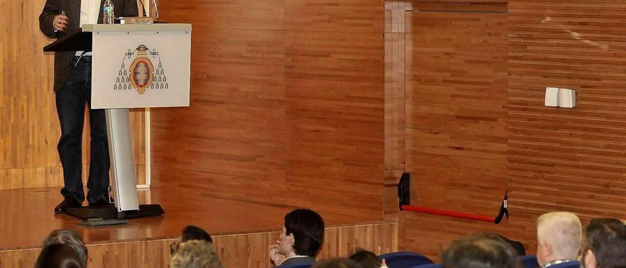 José Luis Rodríguez Gallego, durante su intervención.