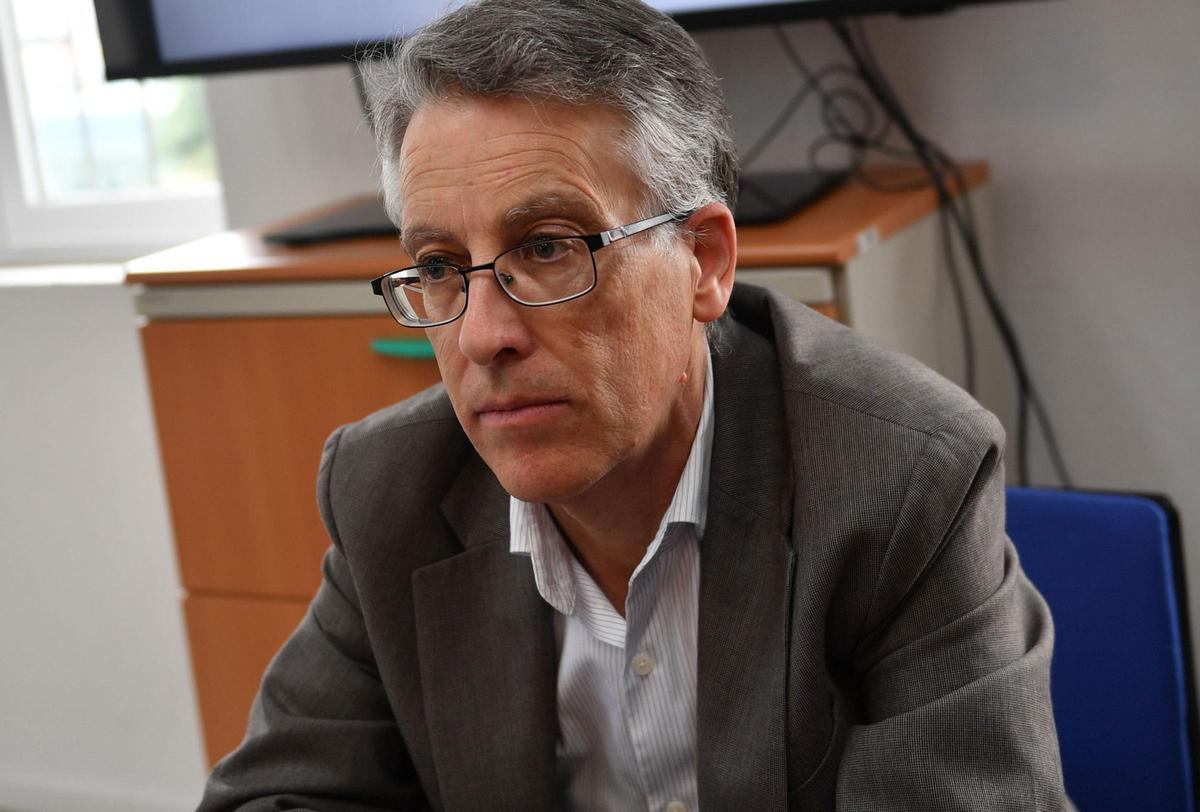 Francisco Infante, delegado de la Aemet en Galicia.