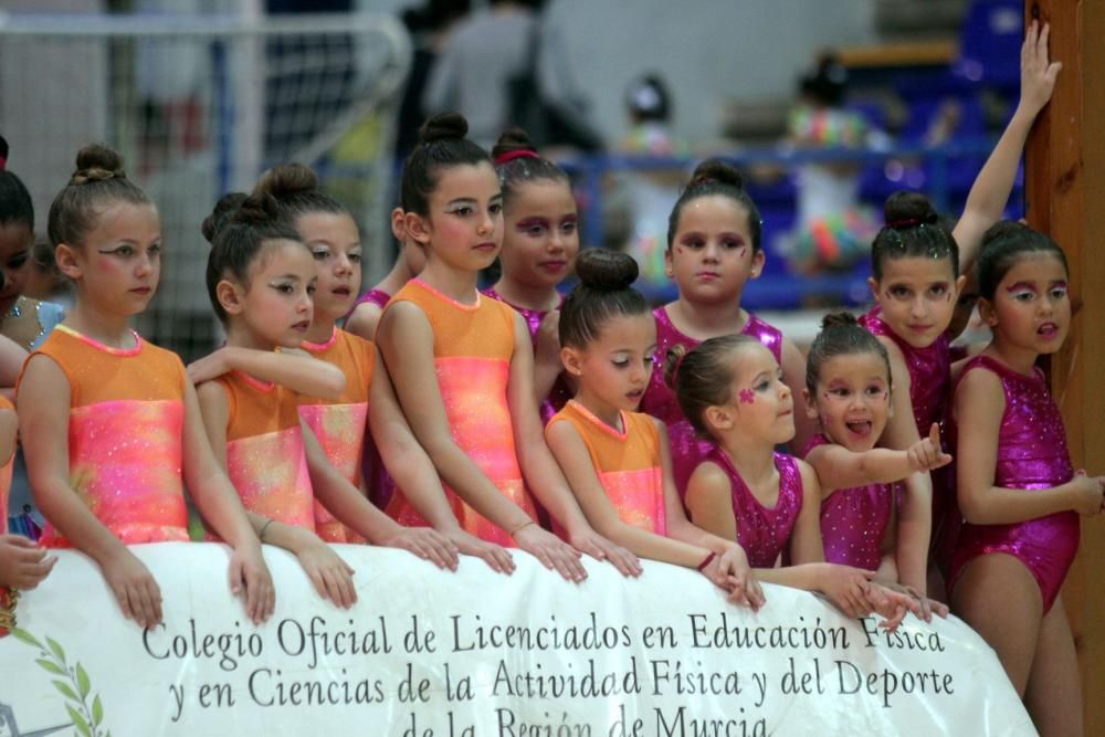 Cartagena celebra la primera jornada de la competición escolar de gimnasia rítmica con más de 1.000 participantes