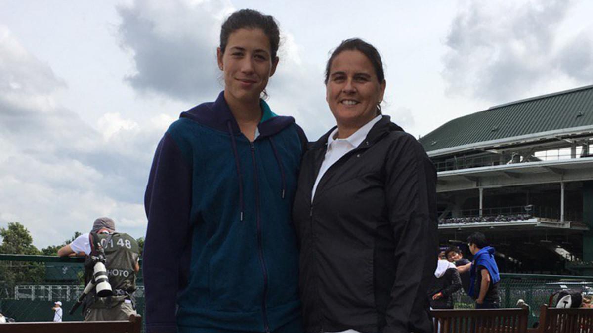 Garbiñe Muguruza y Conchita Martínez trabajarán juntas en Wimbledon