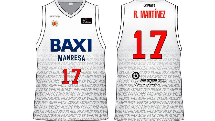 El Baxi Manresa lluirà una equipació especial en suport a Ucraïna davant l&#039;Andorra