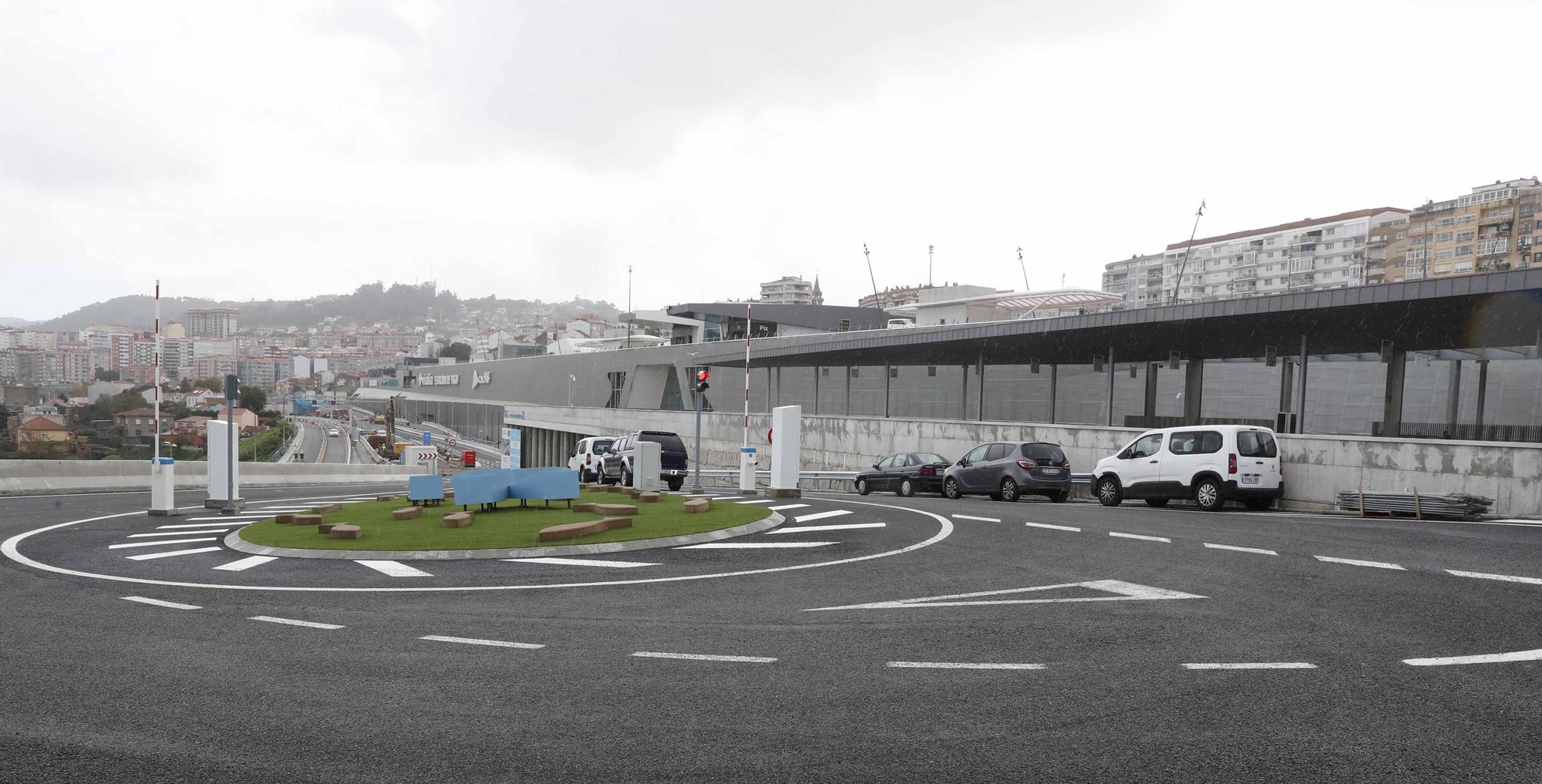 Las operadoras de autobús visitan la estación intermodal de Vigo