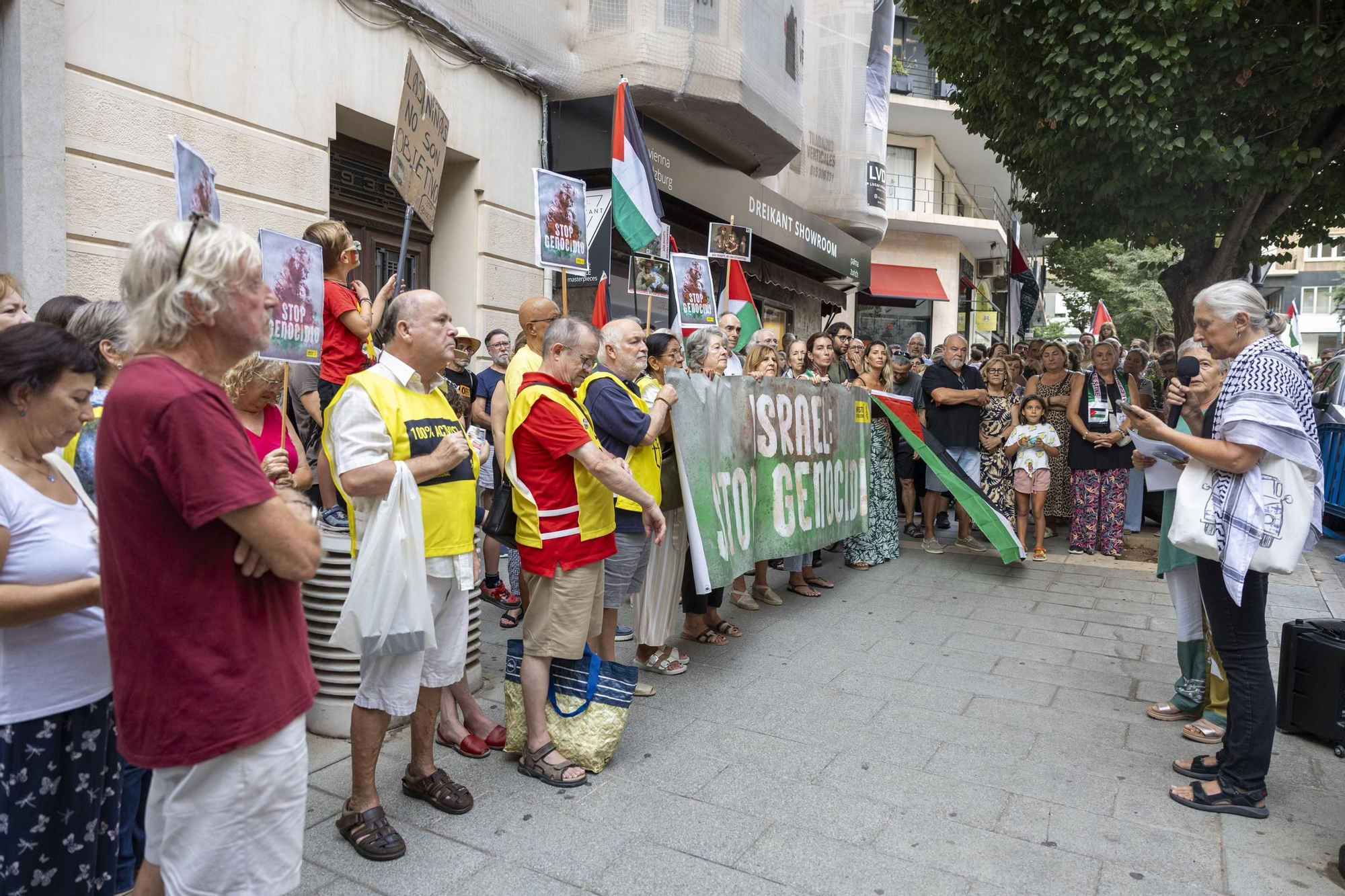 FOTOS | Clamor en Palma para exigir la protección de la flotilla hacia Gaza