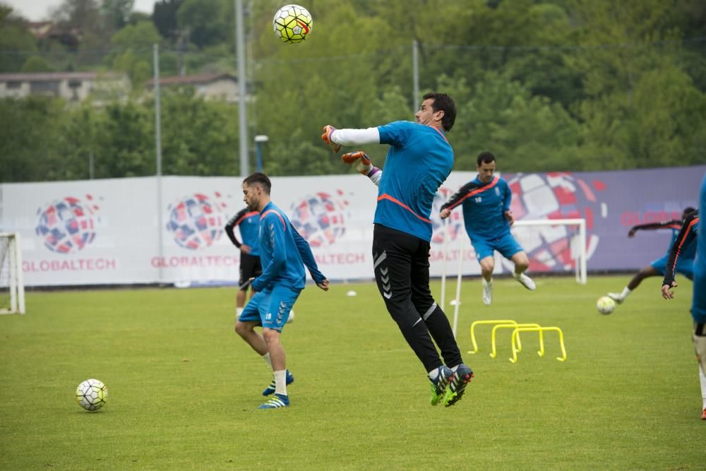 Entrenamiento del Real Oviedo