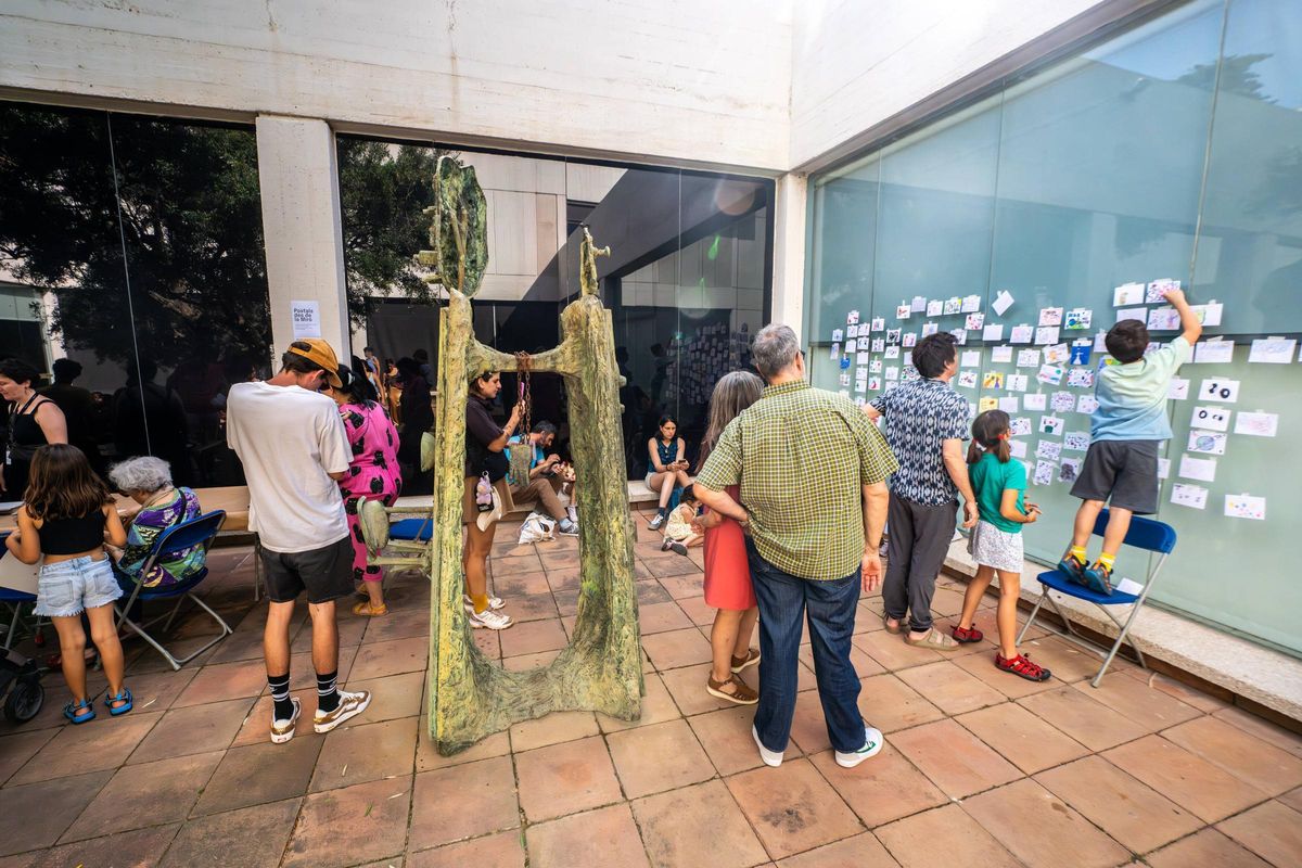 La Fundació Miró abre sus puertas en la fiesta de su 50º aniversario