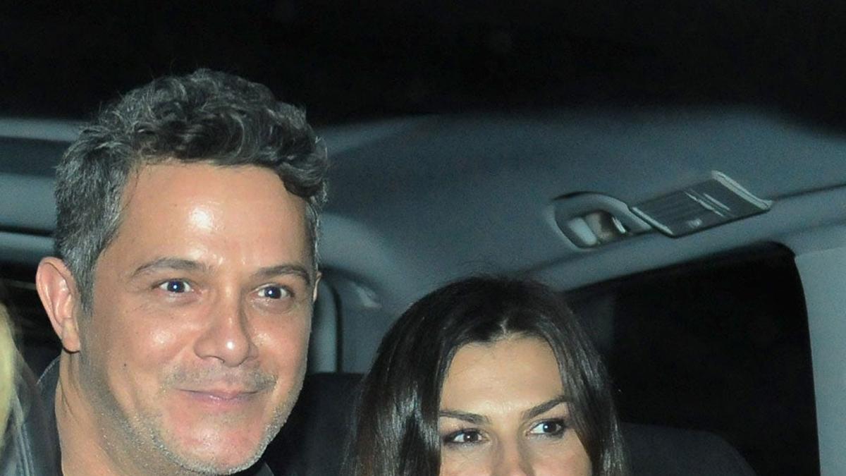 Alejandro Sanz y Raquel Perera