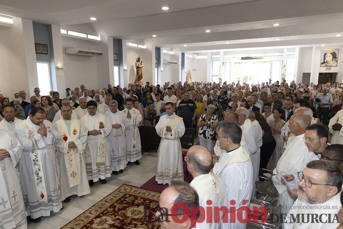 Así se ha vivido la ordenación sacerdotal de Miguel Tovar Fernández en la pedanía molinense de Torrealta