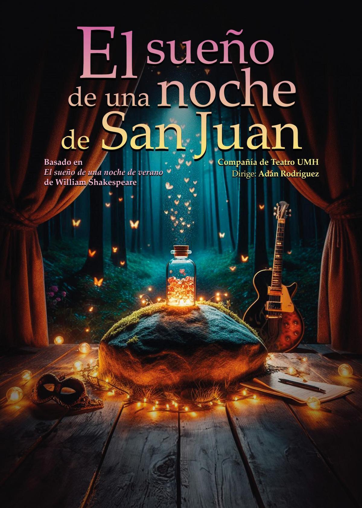 Cartel de "El sueño de una noche de San Juan"