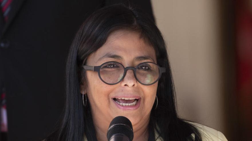 La vicepresidenta venezolana, Delcy Rodríguez.