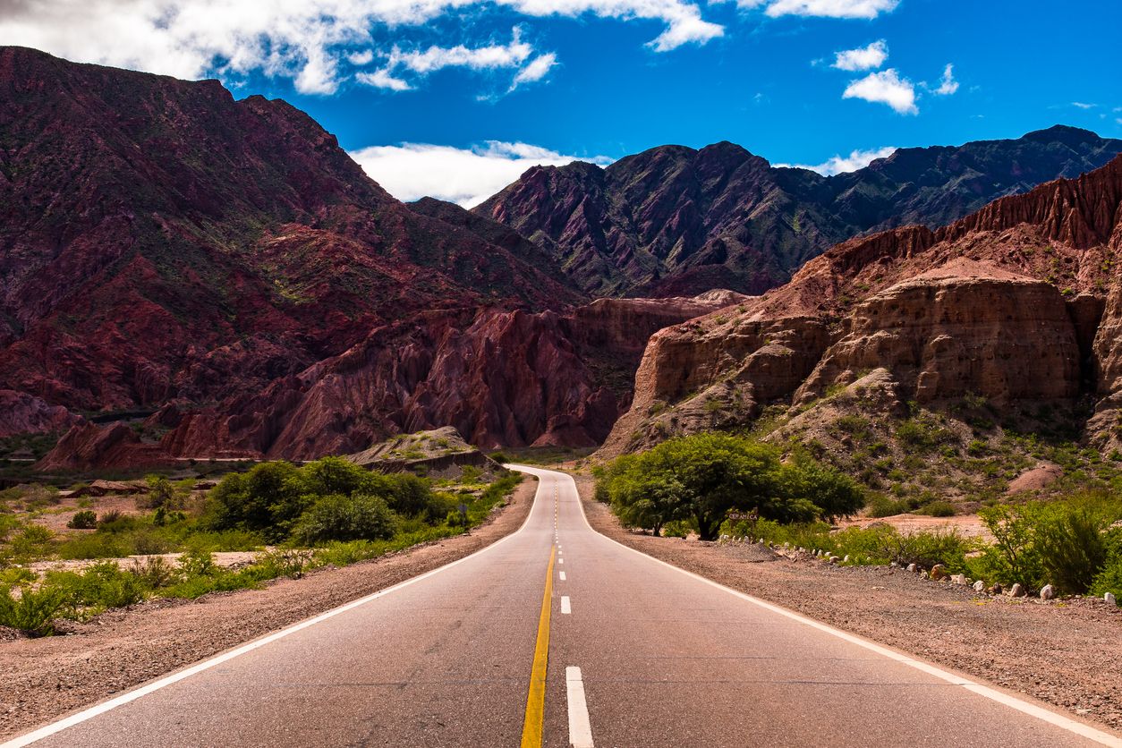 Carretera en Salta.