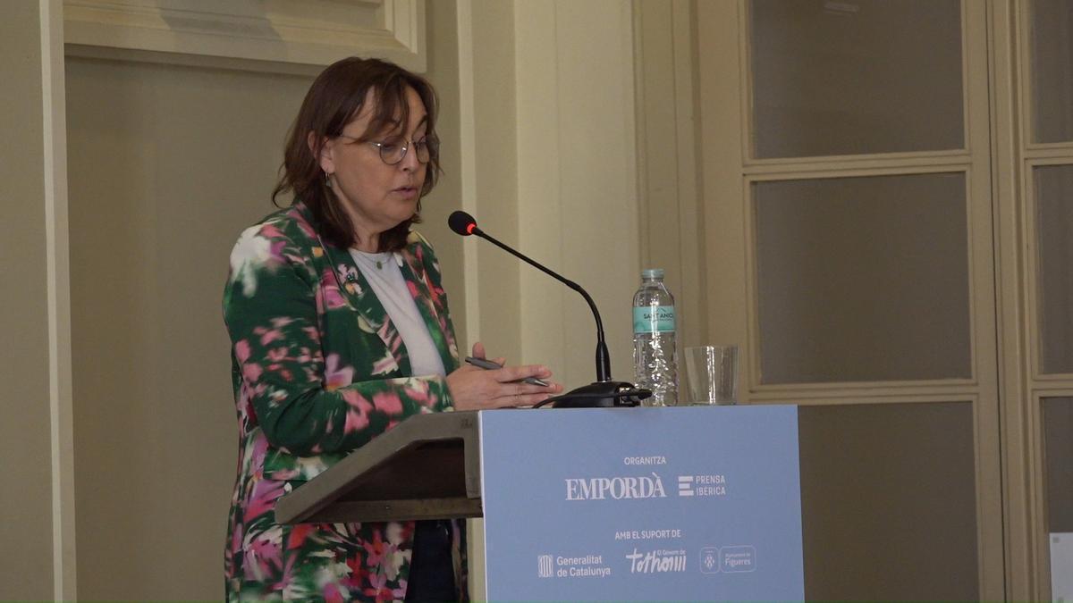 Sílvia Paneque citant Tony Judt a Figueres