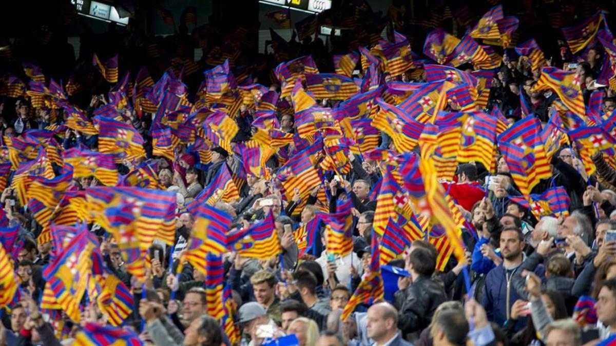 Una imagen del Camp Nou