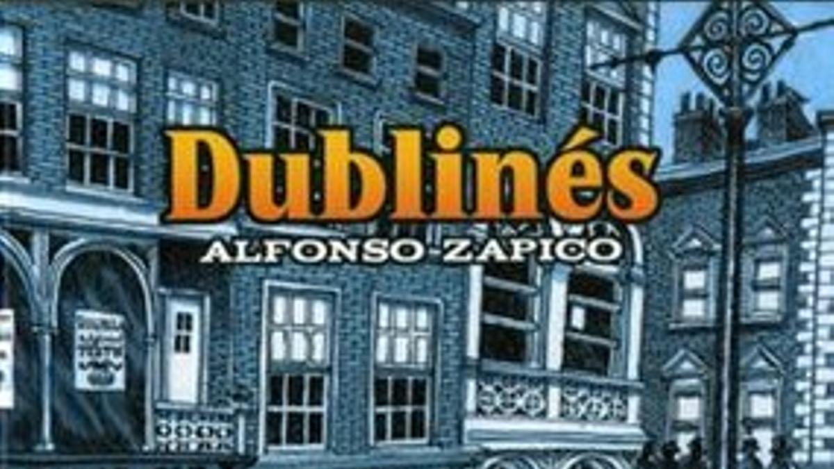 Portada de 'Dublinés', obra con la que Alfonso Zapico ha ganado el Premio Nacional de Cómic
