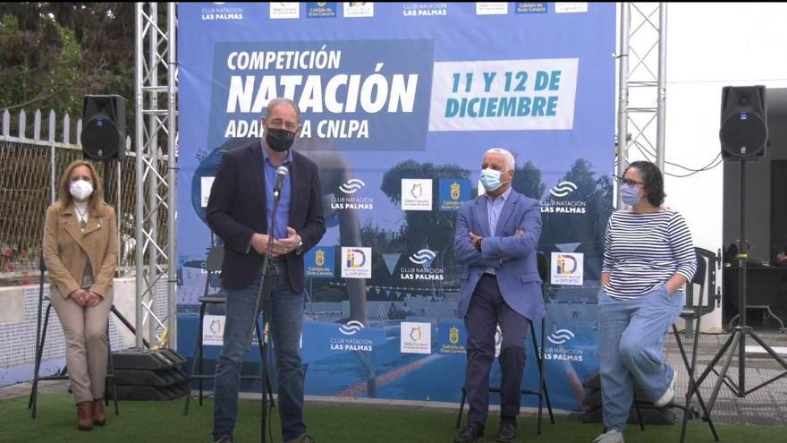 Presentación de la competición adaptada de clubes de natación.