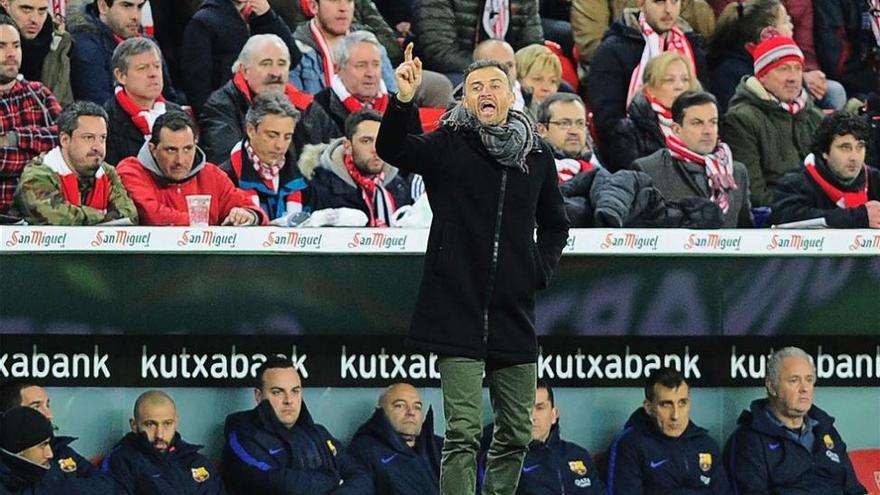 Luis Enrique: &quot;Hemos generado ocasiones como para haber empatado&quot;