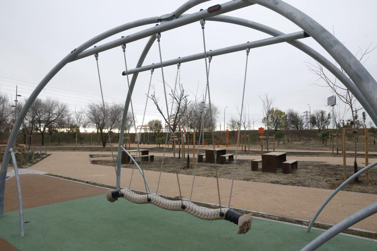 El 'nuevo' parque de Manolito Gafotas está lleno de zonas de ocio para los vecinos