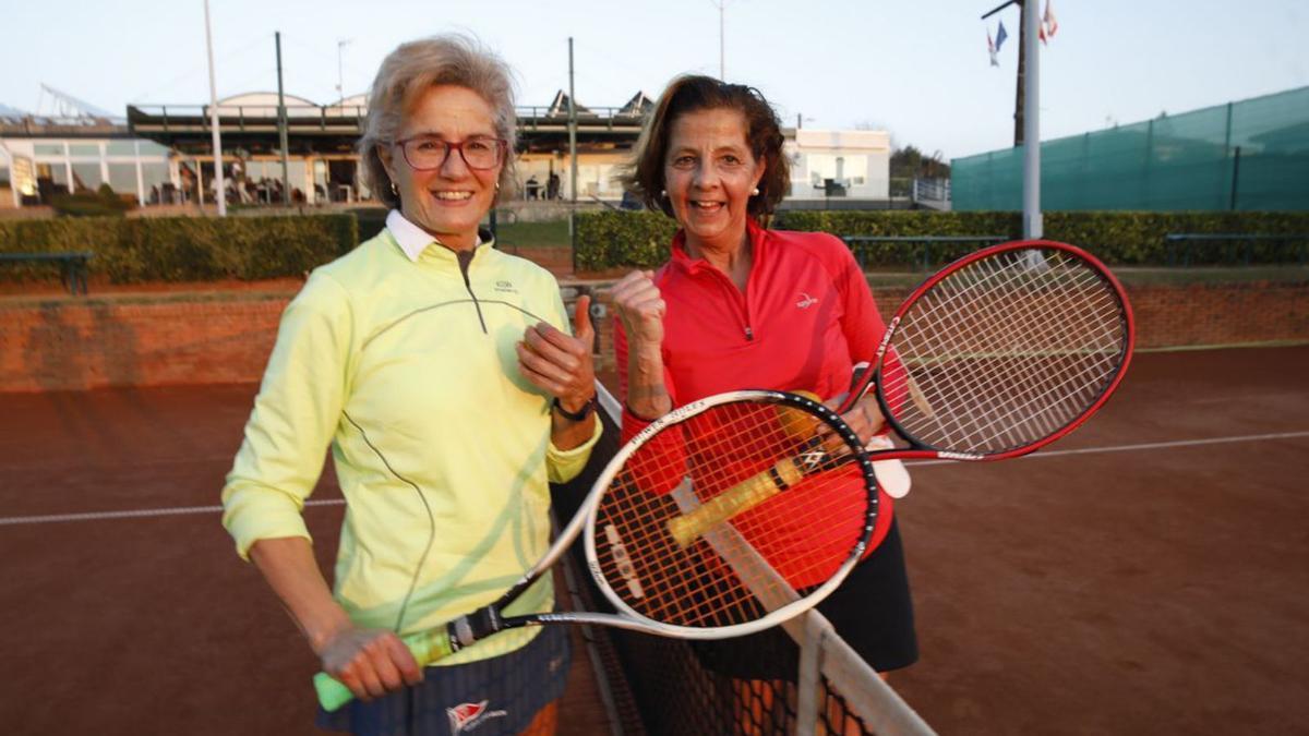 Begoña Mora e Isabel de la Rosa.