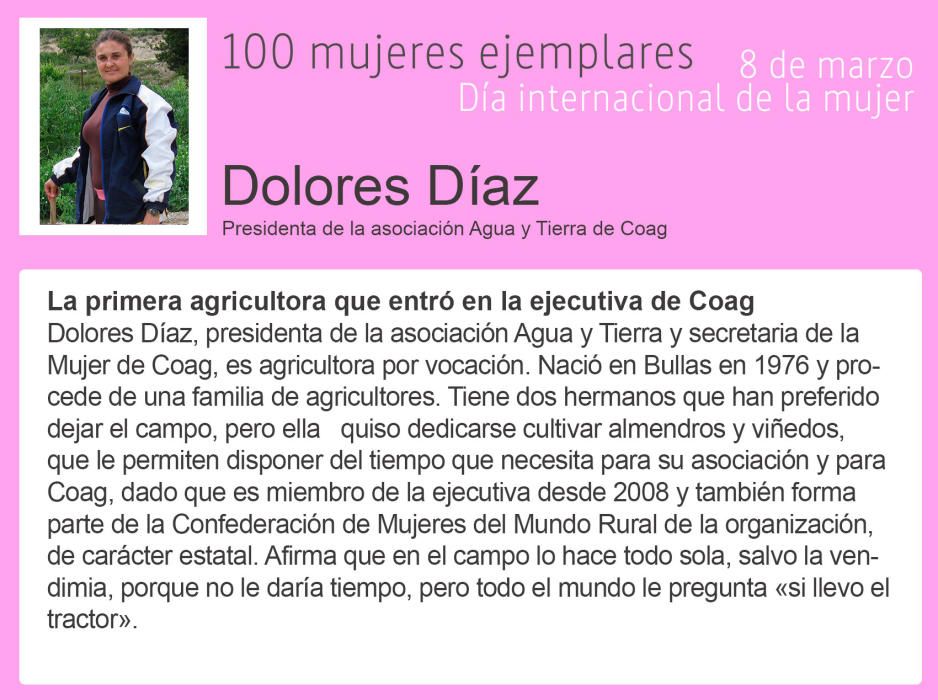 8 de marzo: 100 mujeres de aquí