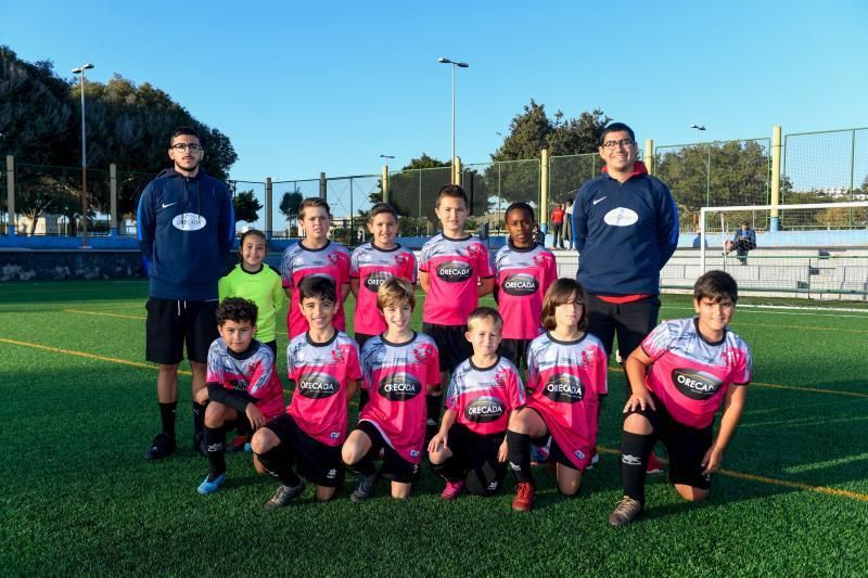 25-01-20  DEPORTES. CAMPOS DE FUTBOL DE LA ZONA DEPORTIVA DEL PARQUE SUR EN  MASPALOMAS. MASPALOMAS. SAN BARTOLOME DE TIRAJANA.  San Fernando de Maspalomas - Gariteño (Benjamines).  Fotos: Juan Castro.  | 25/01/2020 | Fotógrafo: Juan Carlos Castro