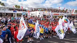Un millar de niños de varios países participan en el torneo de fútbol Lanzarote International Cup