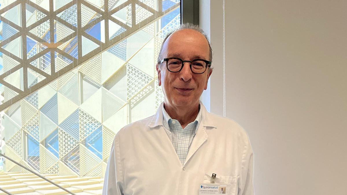 Luis Manuel Entrenas, jefe de Neumología de Quirónsalud Córdoba
