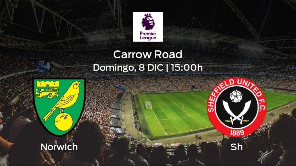 Previa del partido: el Norwich City recibe en su feudo al Sheffield Utd