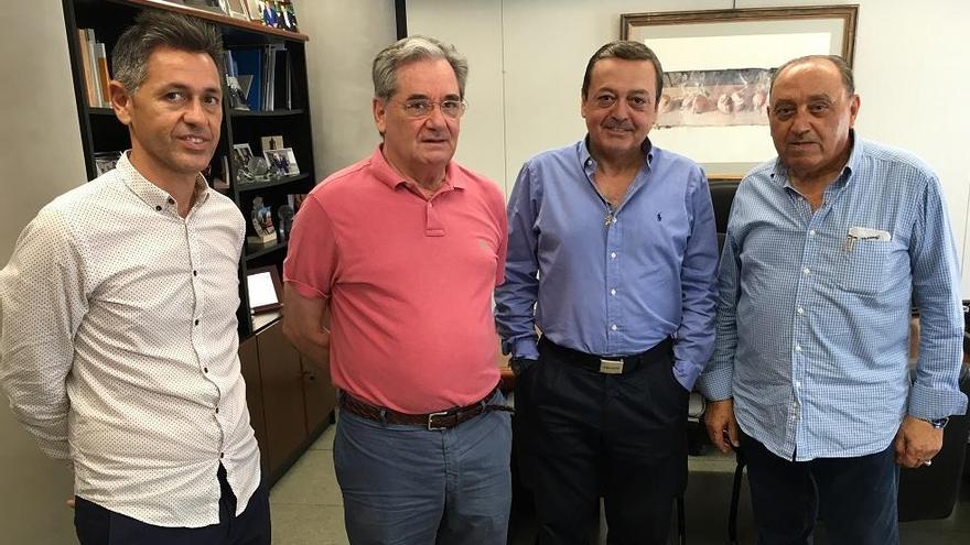 Víctor Alonso, Martínez-Abarca, José María Albarracín y José Luis Morga