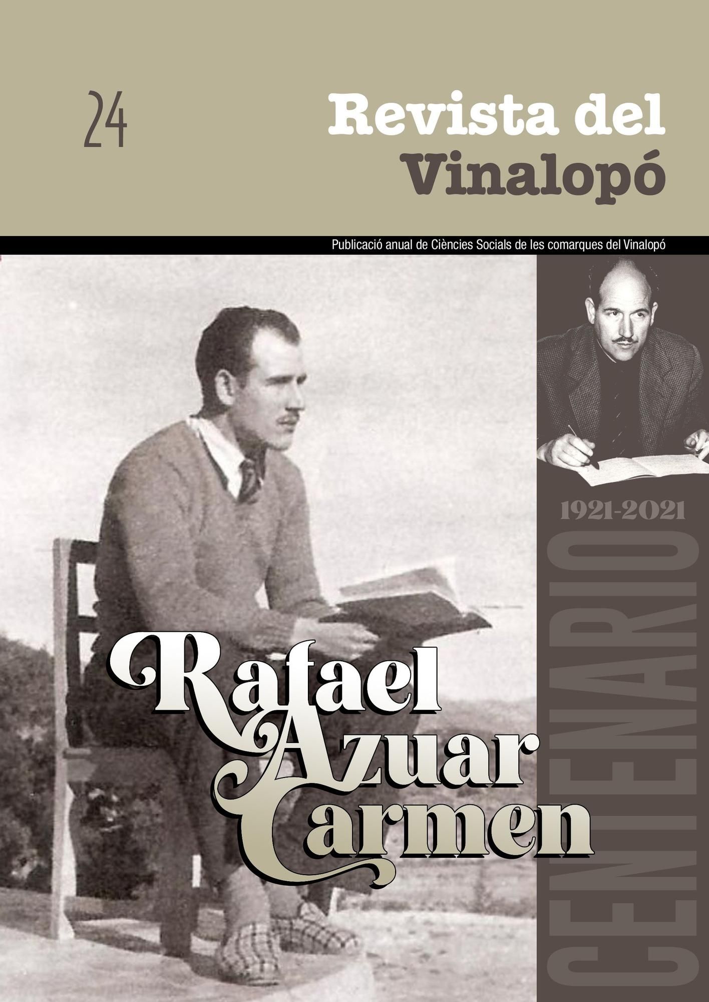 Portada de la Revista del Vinalopó.