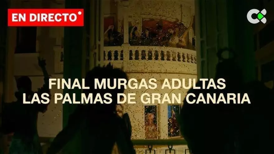 Final del concurso de murgas del Carnaval de Las Palmas de Gran Canaria