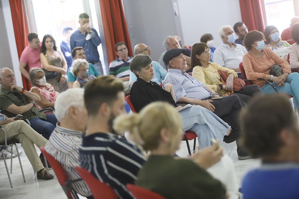 Alberto Garzón en la jornada electoral de Por Andalucía en Córdoba