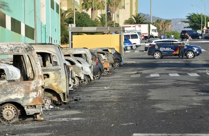 24/08/2018 JINÁMAR, TELDE. Incendio de 25 ...