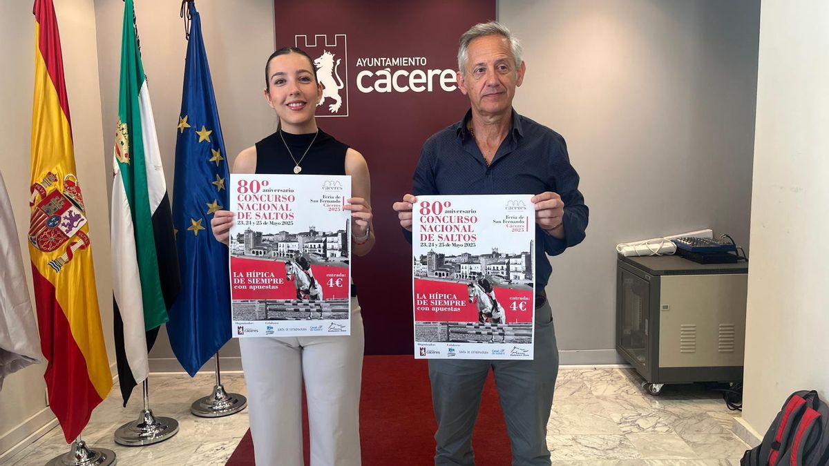 La concejala Noelia Rodríguez y el empresario Miguel Rodríguez.