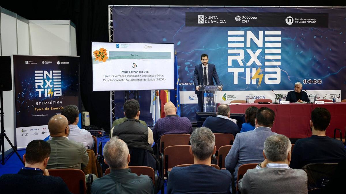 El director de Planificación Enerxética e Minas, Pablo Fernández Vila