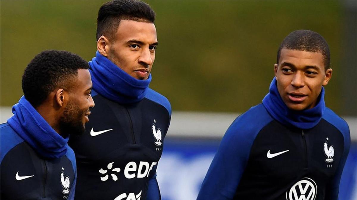 Tolisso, Lemar and Mbappe