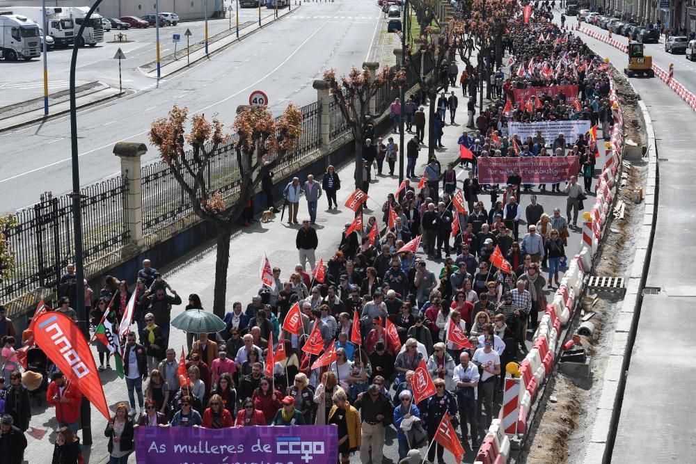 Manifestaciones del 1 de mayo en A Coruña