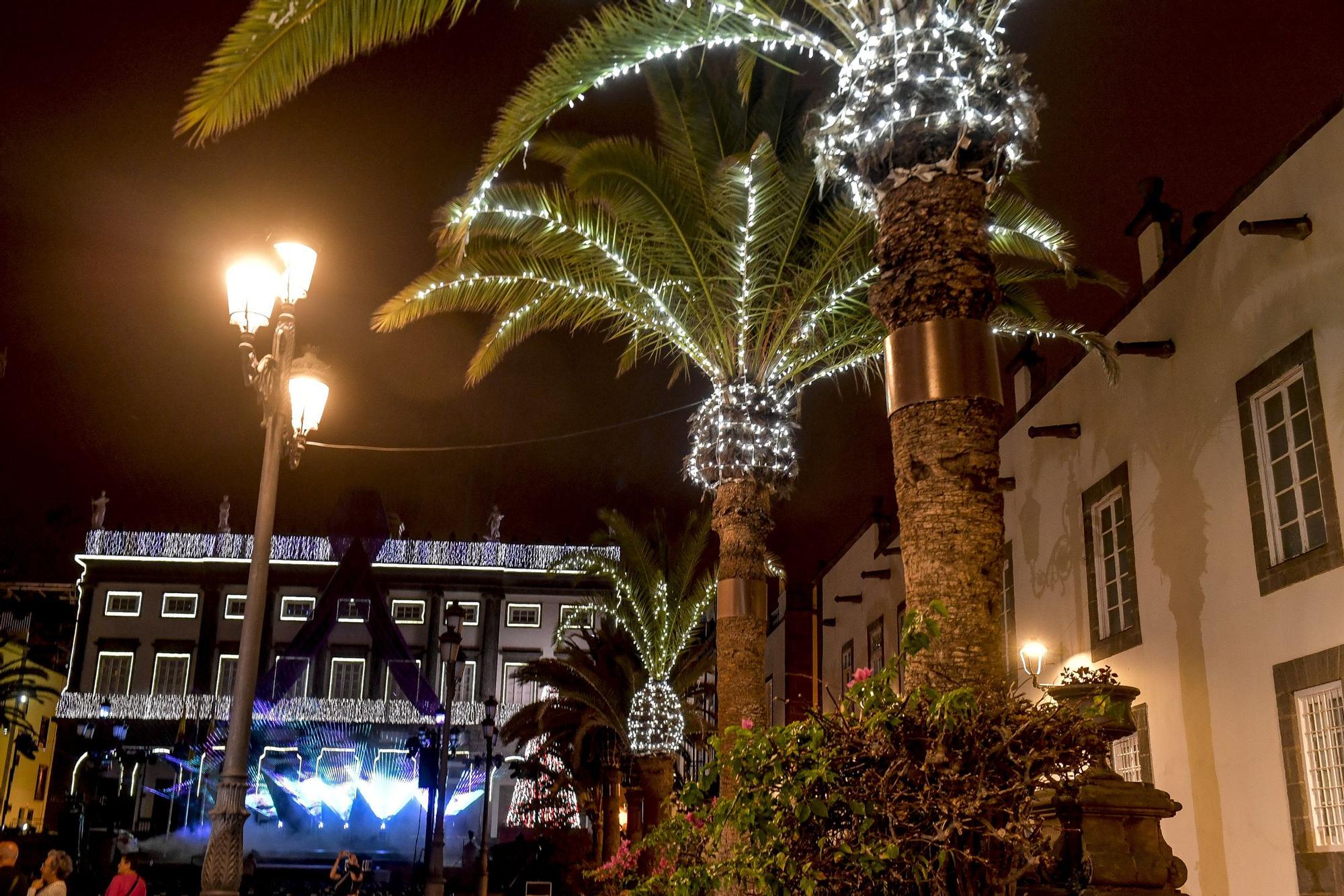 Encendido navideño en Triana