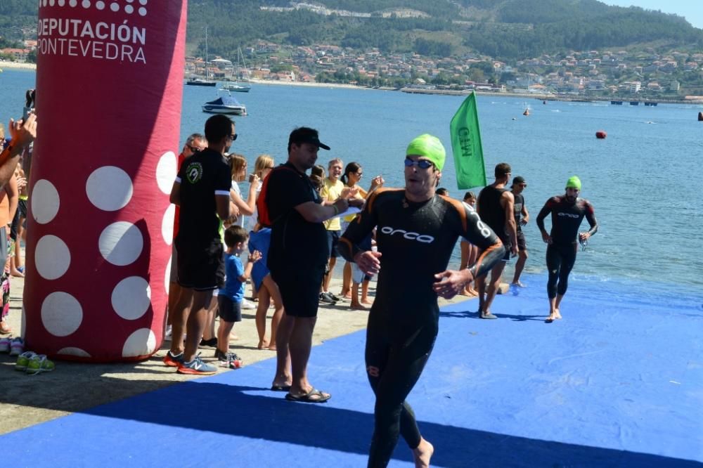 La Travesía a Nado de Moaña reúne a lo mejor del triatlón nacional