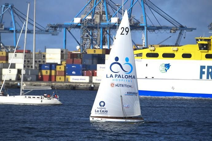 21-09-19 DEPORTES. BAHIA DEL PUERTO. LAS PALMAS DE GRAN CANARIA. Vela latina. Desempate Guanche-Tomás Morales por el título del Campeonato. Fotos: Juan Castro.  | 21/09/2019 | Fotógrafo: Juan Carlos Castro