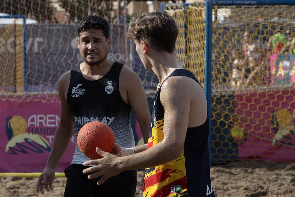 Campeonato de balonmano playa en La Manga