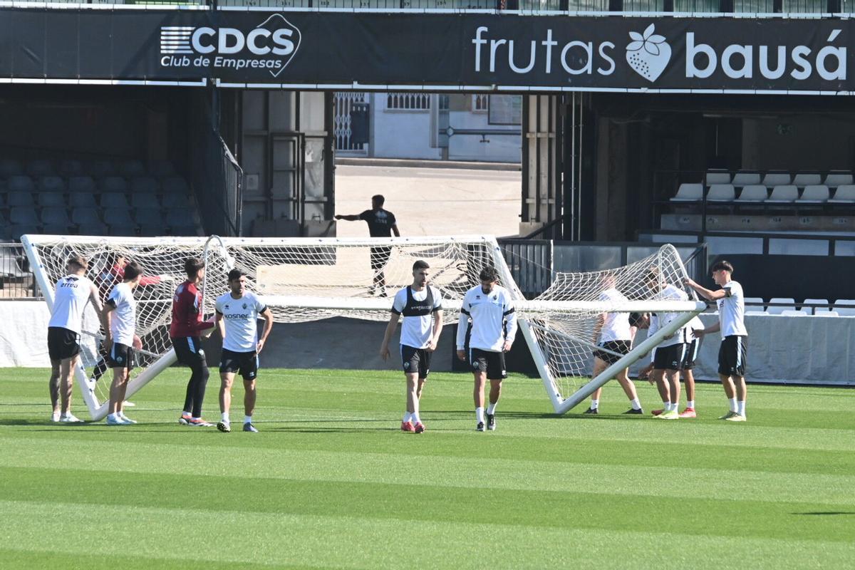 Entrenamiento del CD Castellón