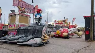 La banda municipal de Cáceres suspende el concierto de ferias y Gorgorito se traslada a cubierto