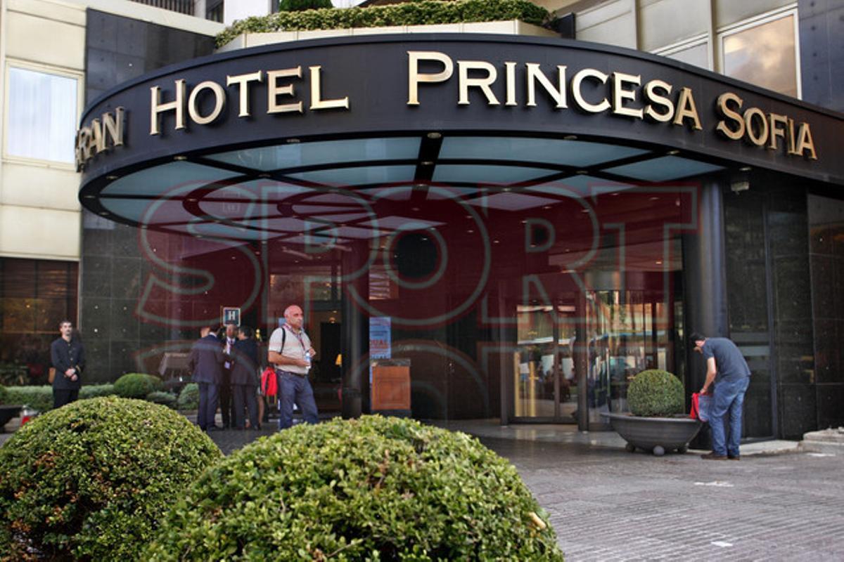 Así es el hotel en el que dormirá el Barça, el Princesa Sofía