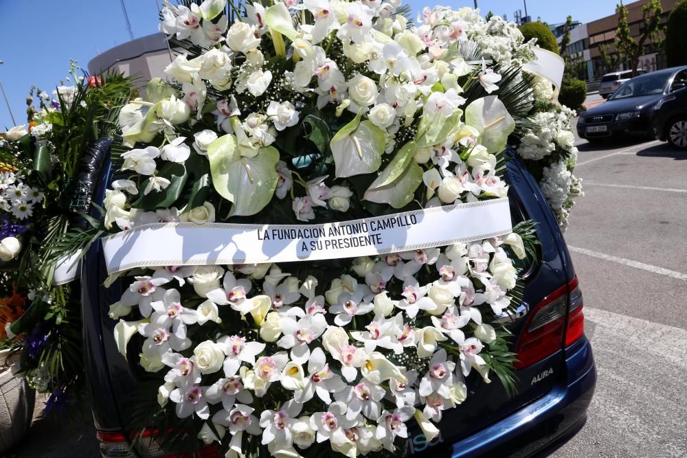 Funeral del exalcalde de Murcia Clemente García