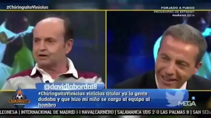 Cristóbal Soria a Juanma Rodríguez: "A ti en Twiter te llaman Gargamel"