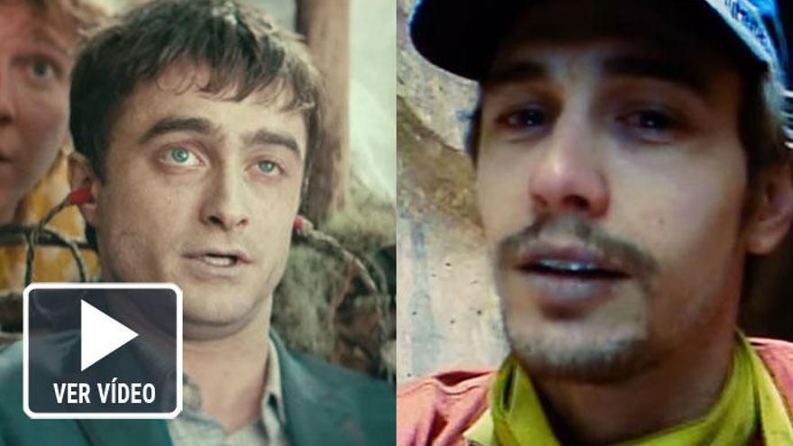 Fotogramas de &#039;Swiss Army Man&#039; y &#039;127 horas&#039;.