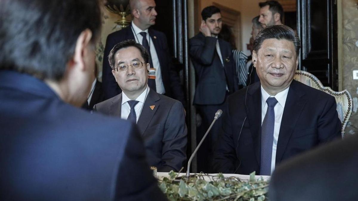 zentauroepp47474005 rome  italy   23 03 2019   chinese president xi jinping  r  190323142440