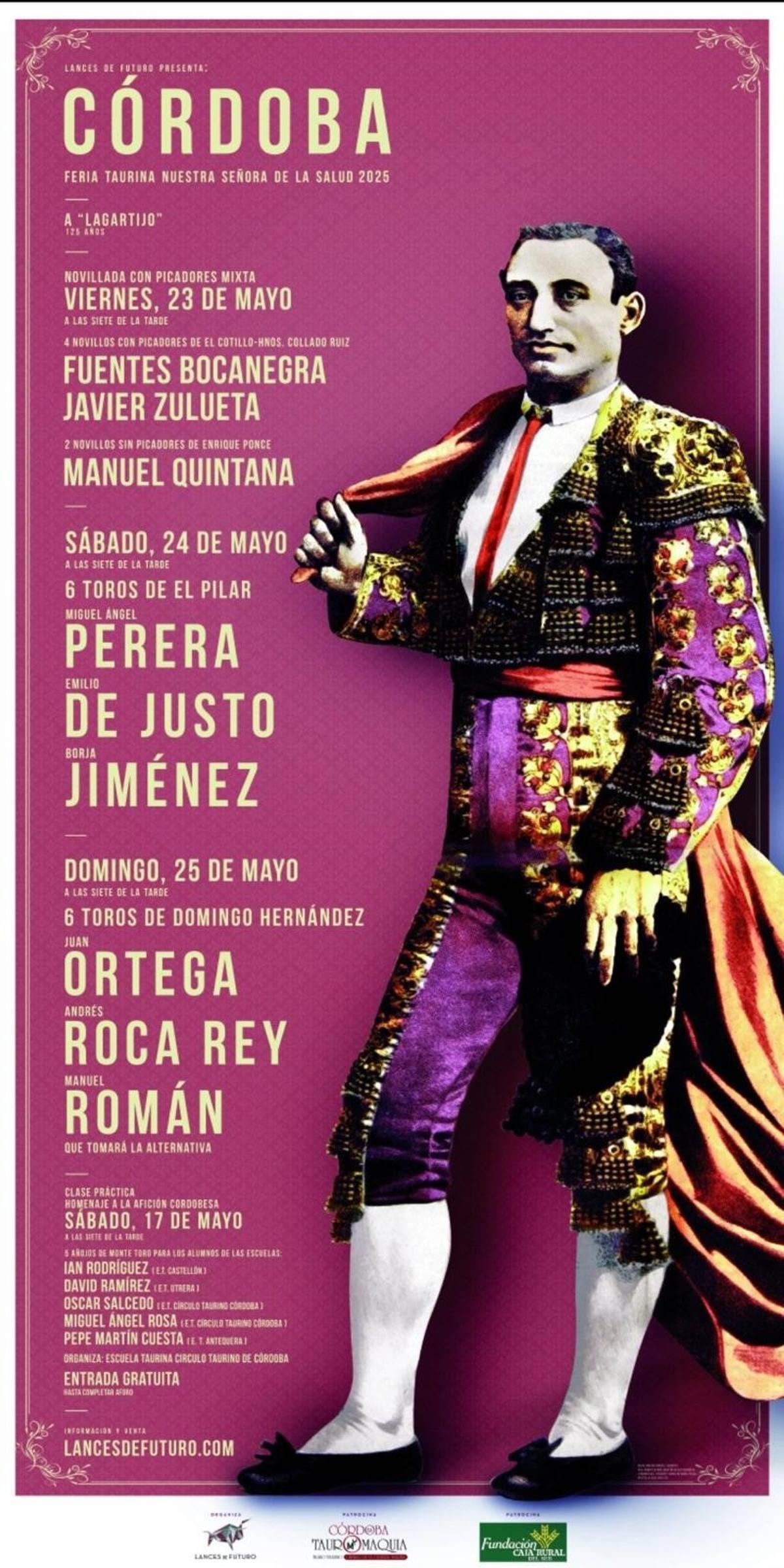 Cartel de la Feria de Mayo 2025 de Córdoba.